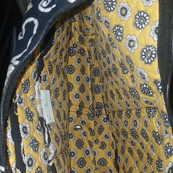 Vera Bradley Crossbody Purse, Yellow Bird - Picture 3 of 3